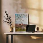 Prague during spring in Petrin Tower  Fine Art Poster - Image 4