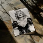 Not Marilyn Monroe  Woman Portrait Fine Art Poster - Image 4